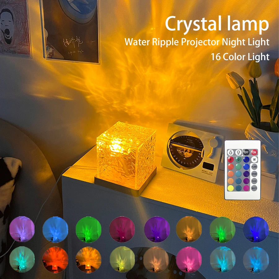 Luxury CrystaLight - Lampe für dein Nachttisch